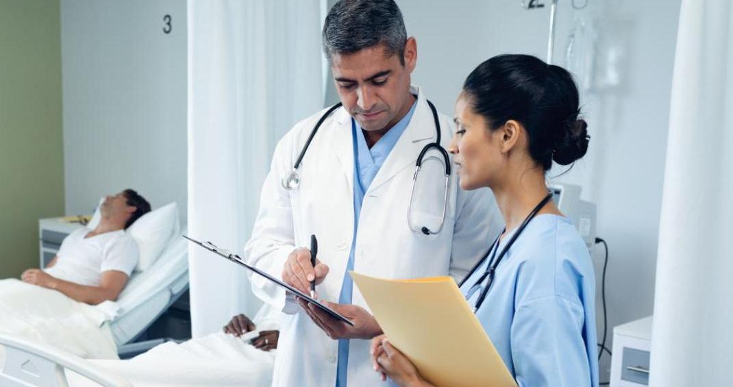 Patient care in hospital intensive care unit